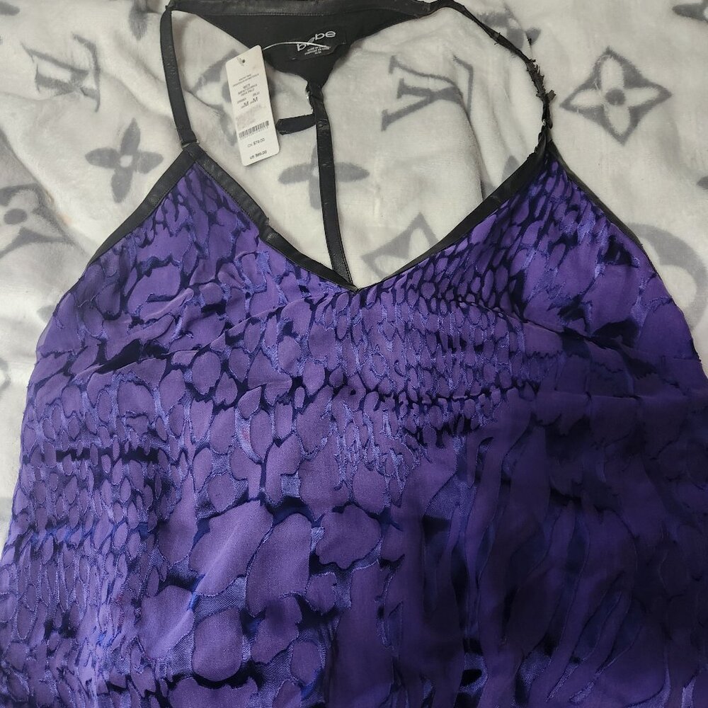 Bebe halter top
